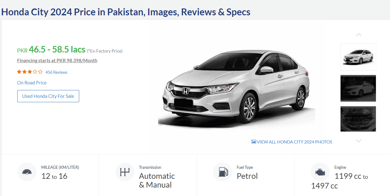 HONDA CITY